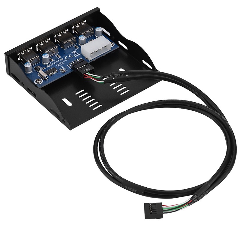 USB2.0 Floppy Front Panel 3.5'' Floppy Bay 9 Pin to