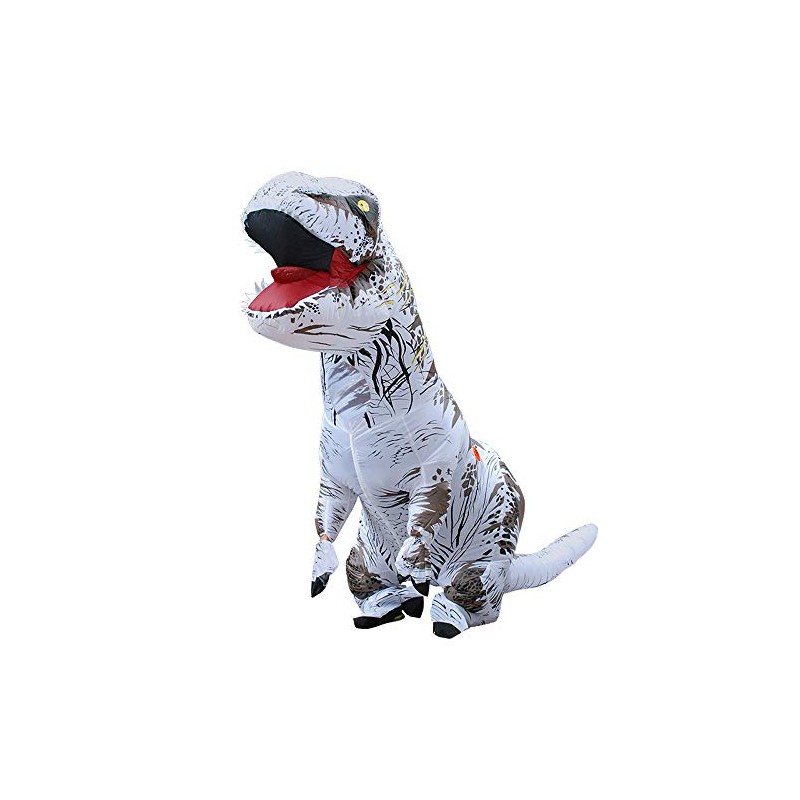 JASHKE Inflatable Dionsaur Costume Blow up T-rex Costumes Inflatable Costumes