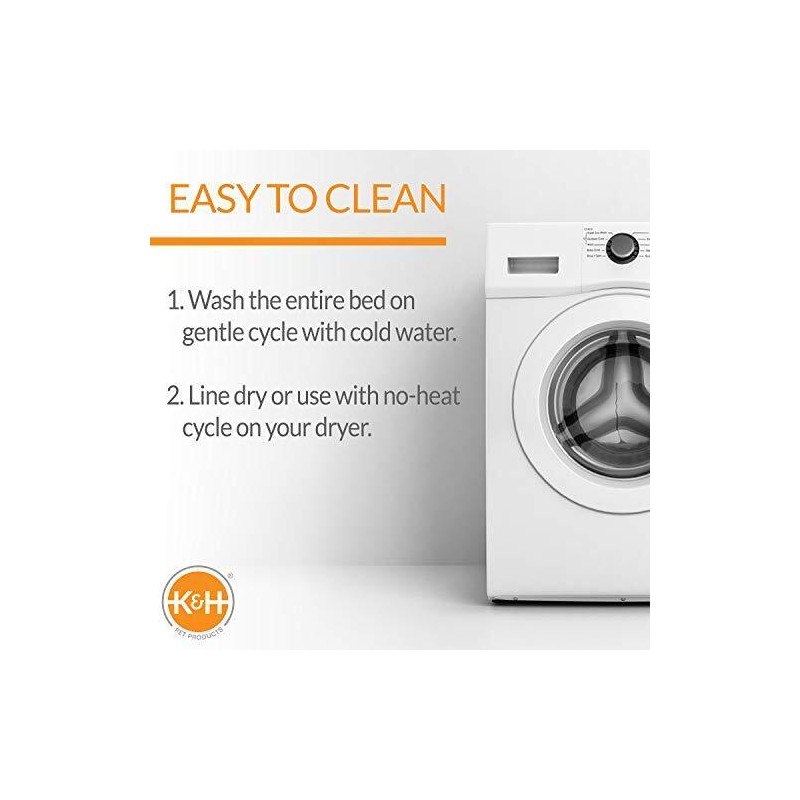 K&H Self-Warming Lounge Sleeper Small Sage/Tan 16" x 20"