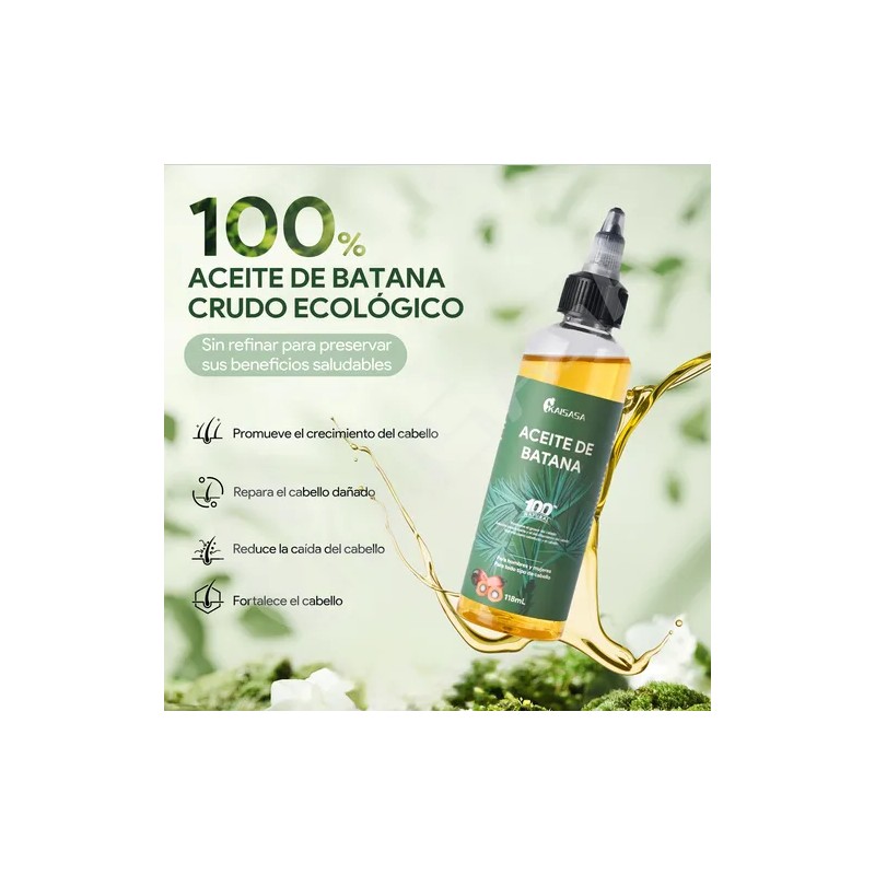 Aceite De Batana Orgánico Natural Crecimiento Del Cabello