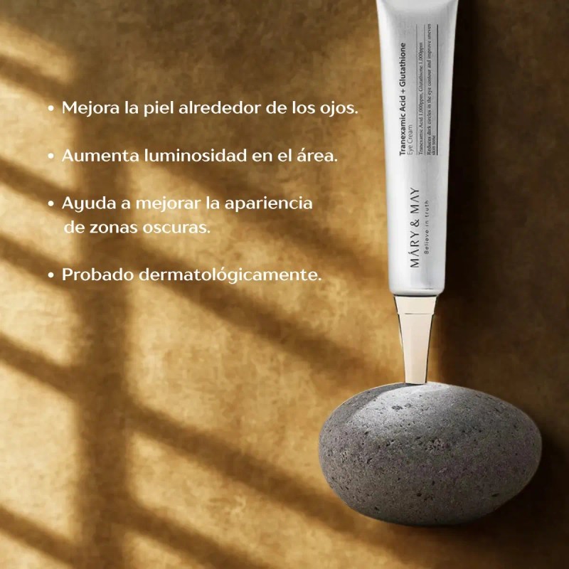 Máry & May Crema Contorno De Ojos Tranexamic Acid+glutathion