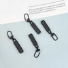 Deshionew 4 PCS Spare Zipper Pulls Removable Metal Zipper Pulls
