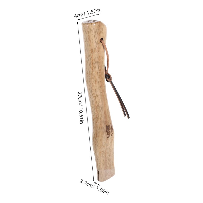 CAXUSD Wooden Camping Axe Handle Ergonomic Heavy Duty Grip for