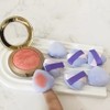 24 PCS Triangle Mini Finger Powder Puff, Compact & Convenient,