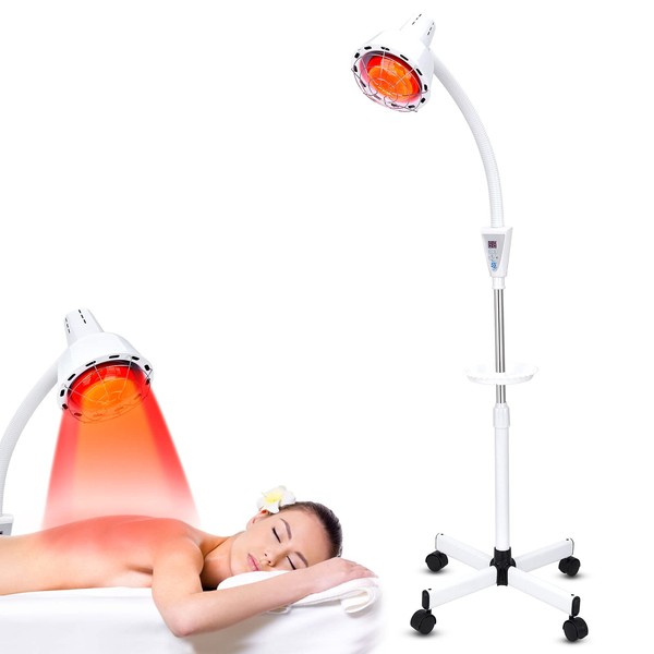 QAIHOE Infrared Light Therapy 275W Red Infrared Therapy Lamp for