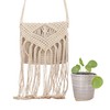 GURU SHOP Macrame Shoulder Bag, Round Shoulder Bag, Model 1,