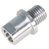 findmall Adaptador de husillo de cabeza de torno convierte 3/4