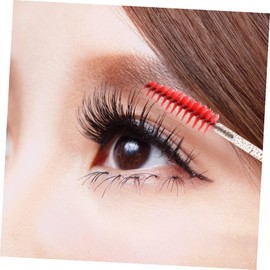 DOITOOL 2sets Soft and Gentle Lash Brow Comb Glitter Brush Tube Easy to Apply Mascara for Eyelashes 10pcs*2