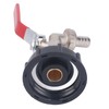 IBC Tote Adapter 1/2in Leakproof Brass Valve Coarse Thread for