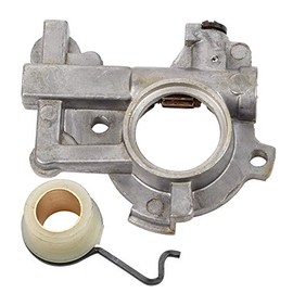 Oil Pump Worm, Set Oiler Gear Spring Kit Replacement Fit for 066 MS650 MS660 660 Chainsaws