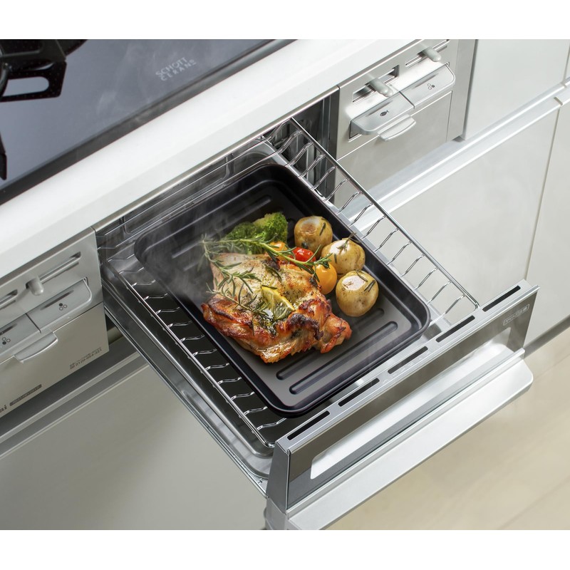 Ishigaki Delish Life 4458 Grill Plate, M, 9.8 x 7.1