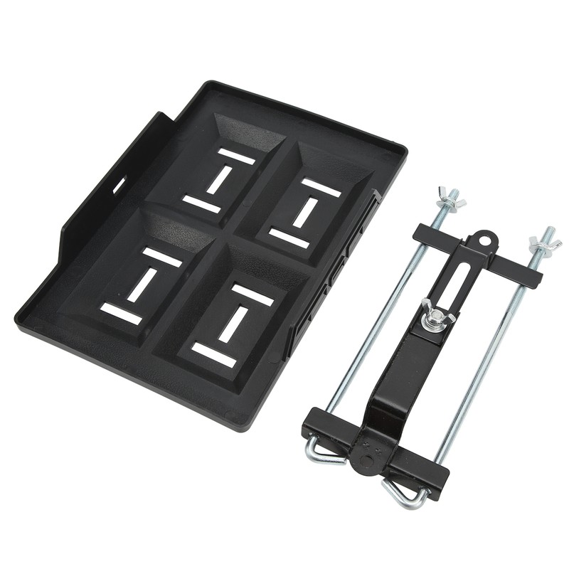 Heavy Duty Car Boat Battery Holder Hold Down Tray with