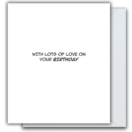 Emotional Rescue Spitting Image Birthday Card For Son, Funny Birthday Card For Son, Design, 154x184