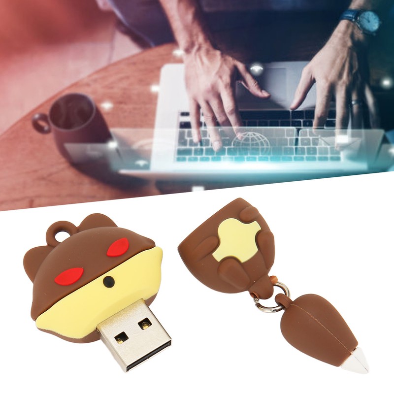 USB2.0 U Disk Supports Hot Swappable Ultra Stable Cute Fox