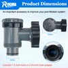 Plunger Valve for Intex Pools, Plunger Valve Connection Pool Pump