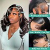 Urbansister Body Wave Bob Wig Human Hair 13x6 Hd Lace