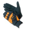 Prohands Synthetic Leather PU Embossed Gloves pu625 , orange