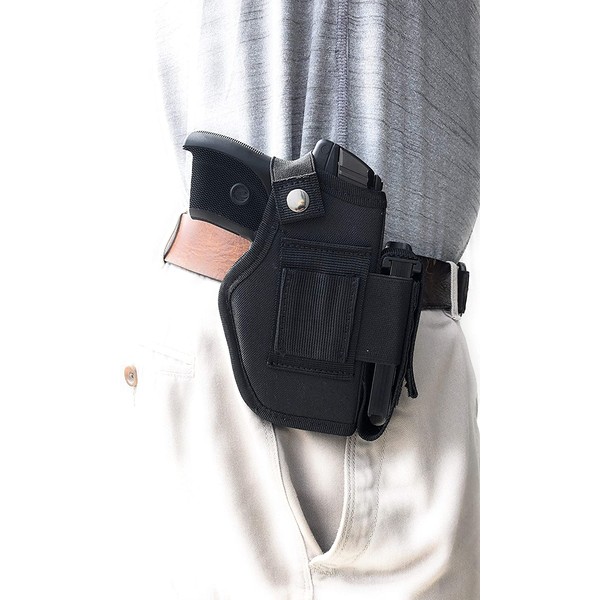 Copper Head Nylon OWB Side/Hip Holster Fits Walther P-22 and PK380 for Outside The Waistband.