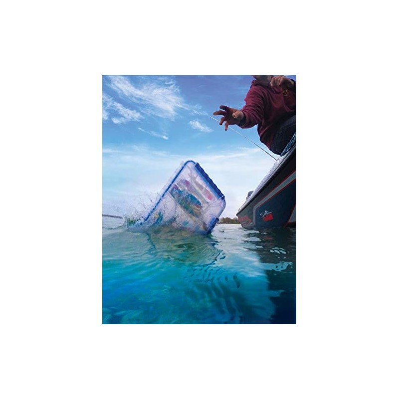 Flambeau Outdoors Waterproof Tuff Tainer - Fishing Lure, Tackle, and