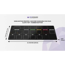 epic upgrades Solo Zone Game Mat | 24"x14" Imperium Horizons Bot Compatible Zones