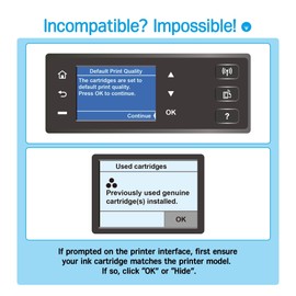 ejet 63XL Ink Cartridge Combo Pack Replacement for HP 63 Ink 63XL Ink Cartridges Black and Color for OfficeJet 3830 4650 5255 5258 4655 4652 3833 Envy 4520 4512 DeskJet 1112 3630 (1 Black,1 Tri-Color)