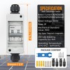 Pjerjzn Solar Panel Disconnect Switch 1000V 10A PV Shut Off