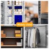 sourcing map 10pcs Cabinet Shelf Clips Metal Adjustable Shelf Bracket