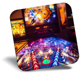 Destination Vinyl ltd Fridge Magnet - Pinball Arcade Game Tomcat for Office, Cabinet and Whiteboard, Magnetic Stickers, 46038