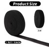 Elastic for Sewing,Black Elastic for Sewing,2cmx5m 1 Roll,Elastic Bands for