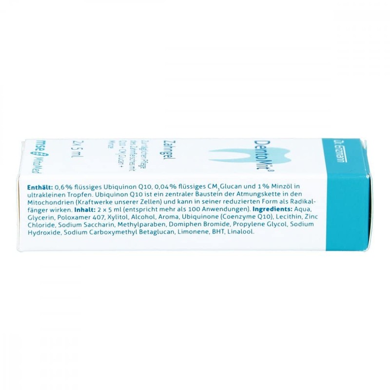 Dentomit Tooth gel 2 x 5 ml, 5 (pack of