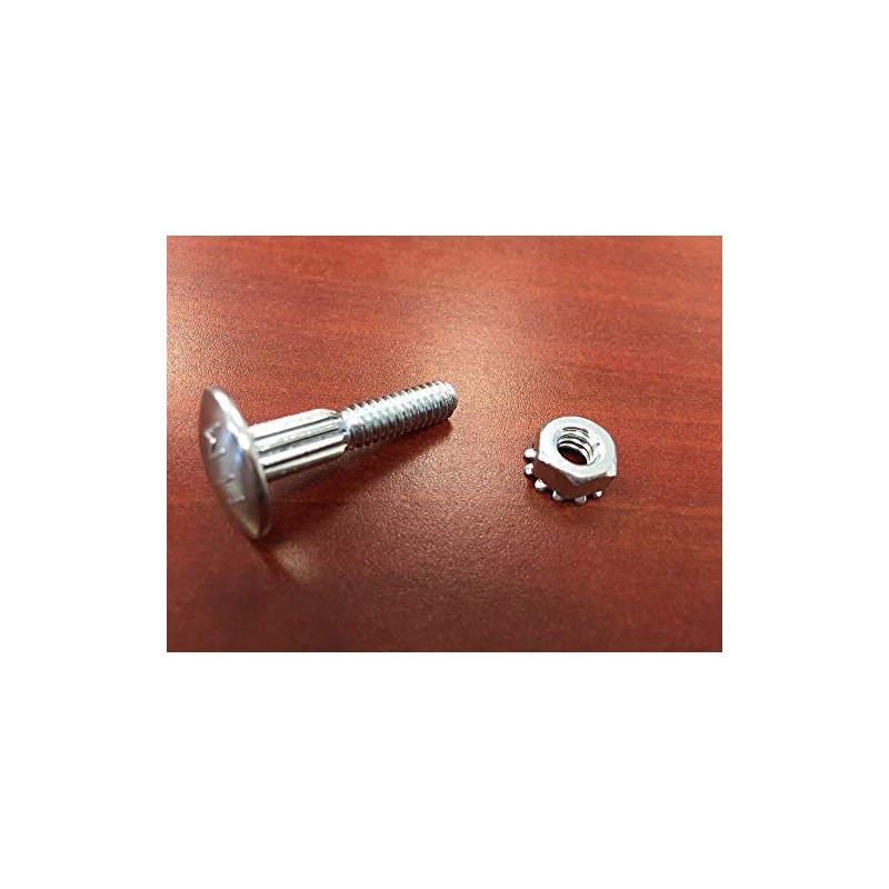 10 Pack - 1 1/4" Carriage Bolt & Nut -