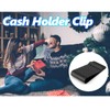 Carbon Fiber Money Clip Card Holder, Business Cash Clamp Wallet