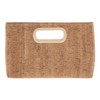 Cork Top Handle Clutch, Solid