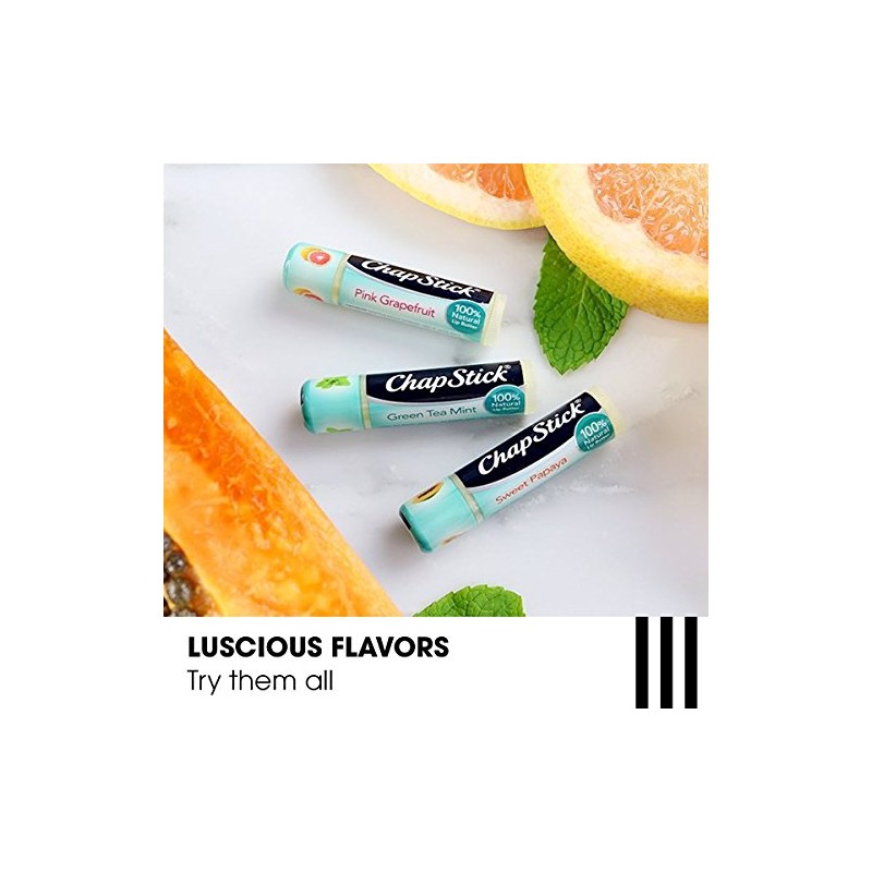 ChapStick 100 Natural Pink Grapefruit Lip Butter 12-5ml Tray