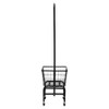 ALIMORDEN Laundry Cart with Clothes Rack, Rolling Laundry Butler with