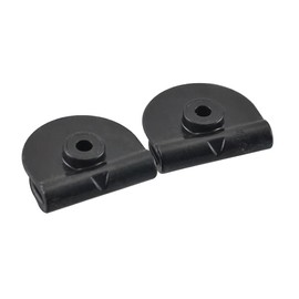 2PC Clips Left Side Battery Cover ABS Plastic for Harley Sportster XL883 1200 04-18