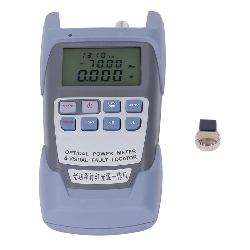 Optical Power Meter 650nm 7 Wavelength High Accuracy Fiber Optic