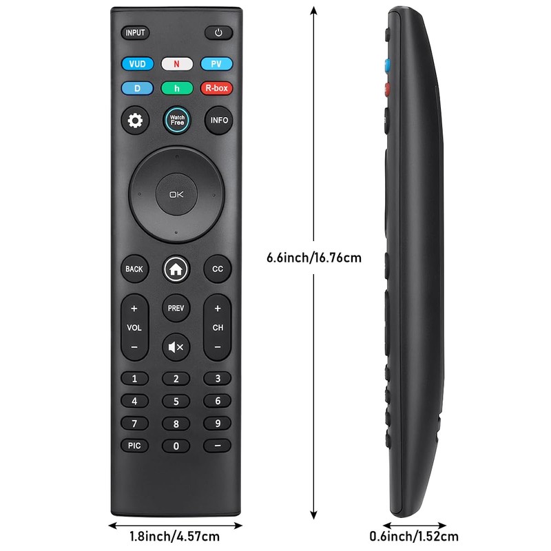 Universal Remote Control for VIZIO Smart TV Remote XRT140 -