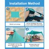 Beach Tent Sun Shelter with 8 Sandbags 10x10ft, Portable Cool