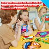 SpriteGru 9 Pieces Kids Lacing Cards, Double Sided Vehicle Sewing