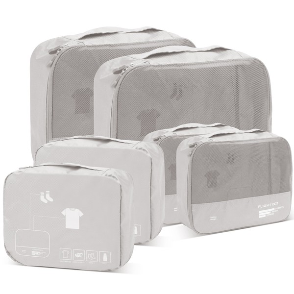 Packing Cubes Set for Travel Accessories Suitcase Organizers Clothes Luggage