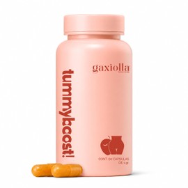 Tummy Boost, Vinagre de Manzana, Cúrcuma y Jengibre, 60 Cápsulas  Gaxiolla                                                                            