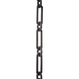 RCH Hardware CH-21-OBB-3 Brass Chandelier Chain, Oil Bronzed Black (3 Feet)