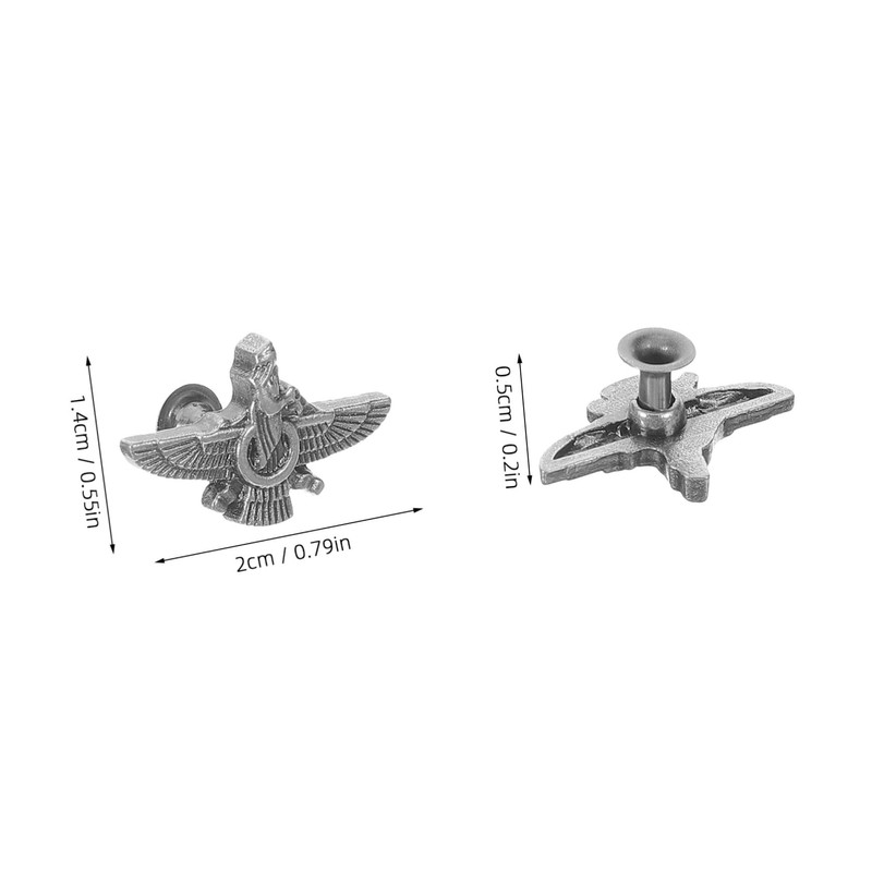 Operitacx 4sets Diy Rivet Kit for Punk Craft Metal Rivets