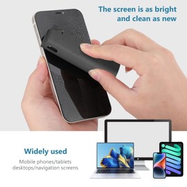 3PCS Fingerprint Proof Screen Cleaner,3 in 1Touchscreen Mist Cleaner Spray for All Phones, Tablets, Car Screens, Computers, Monitors