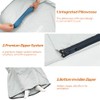 Ultralight Travel Sleeping Bag Liner - Soft, Breathable & Compact