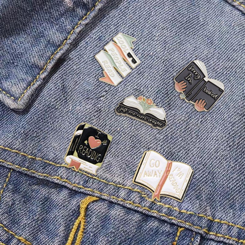 GTYHH 9 Elee Brooches Creative Design Brooches Literary Retro Brooches