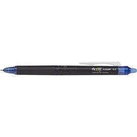 PIlot Frixion Point Clicker Retractable Erasable Roller Ball Pen - 0.5mm Synergy Tip - Blue Ink - Each