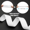 40 Metres Elastic Band for Sewing, Trouser Elastic Band, White