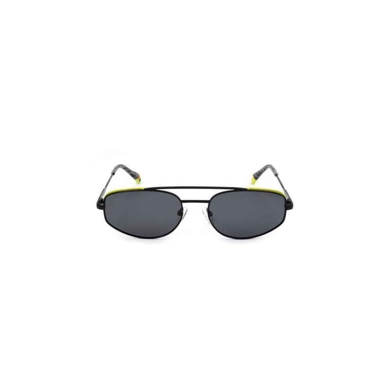 Polaroid Unisex Sunglasses, 08a/M9 Black Grey